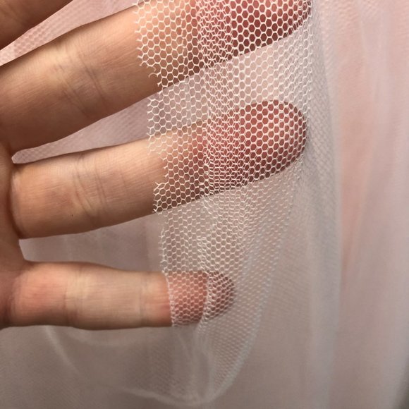 Sample Blush Bridesmaid Dress, Aline Flowy Short Formal Pageant Prom Mother - Picture 14 of 14